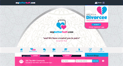 Desktop Screenshot of mybetterhalf.com